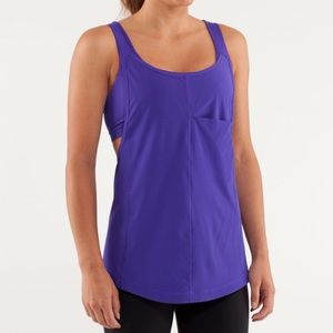 Lululemon Purple Run Tank. Size 4. EUC.